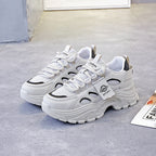 Damen sportliche Chunky Sneakers mit rutschfester Sohle und innovativem Design R&B