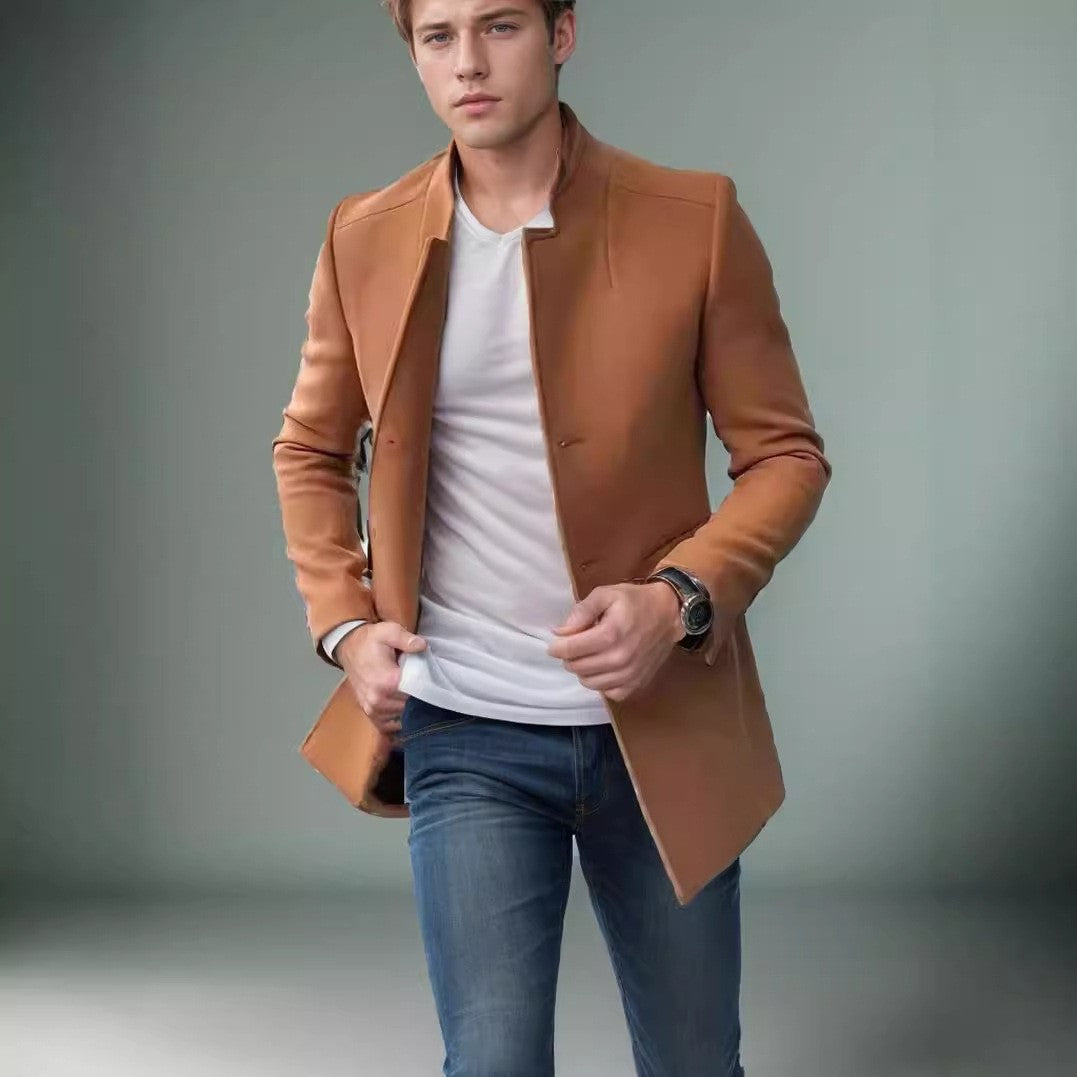Herren modischer Slim-Fit Blazer R&B