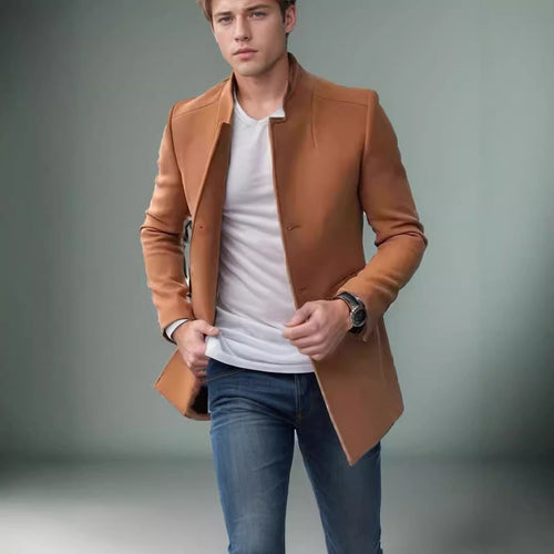 Herren modischer Slim-Fit Blazer R&B
