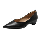 Damen elegante spitze Pumps mit metallic Oberfläche