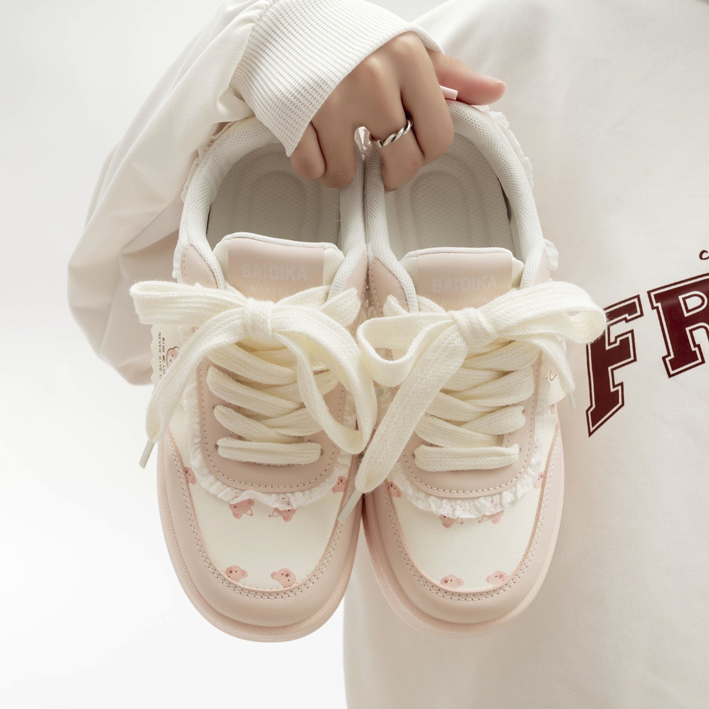 Damen Sneakers mit fröhlichem Tiermotiv und bequemem Innenfutter