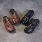 Damen Modische Clogs mit elegantem Schnallen-Design R&B