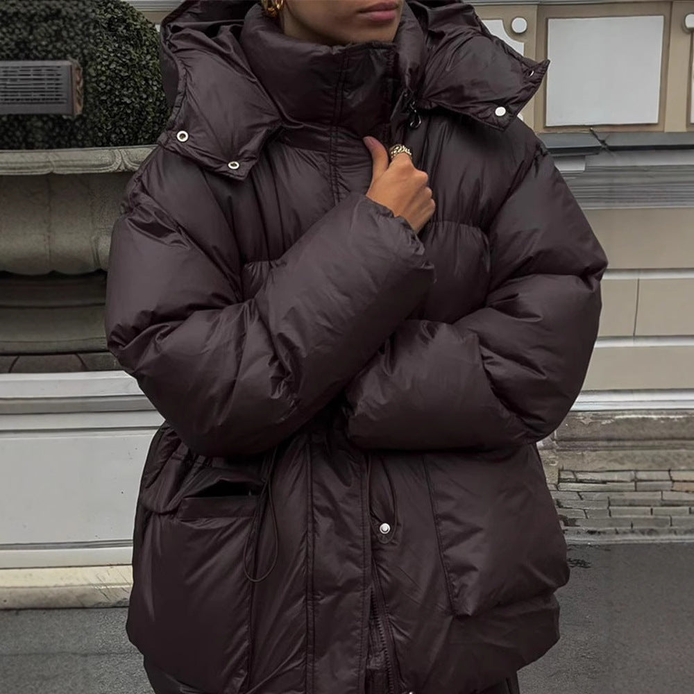 Damen modische Daunenjacke R&B
