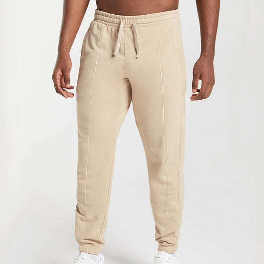 Herren sportliche Jogginghose mit elastischem Bund und seitlichen Taschen R&B