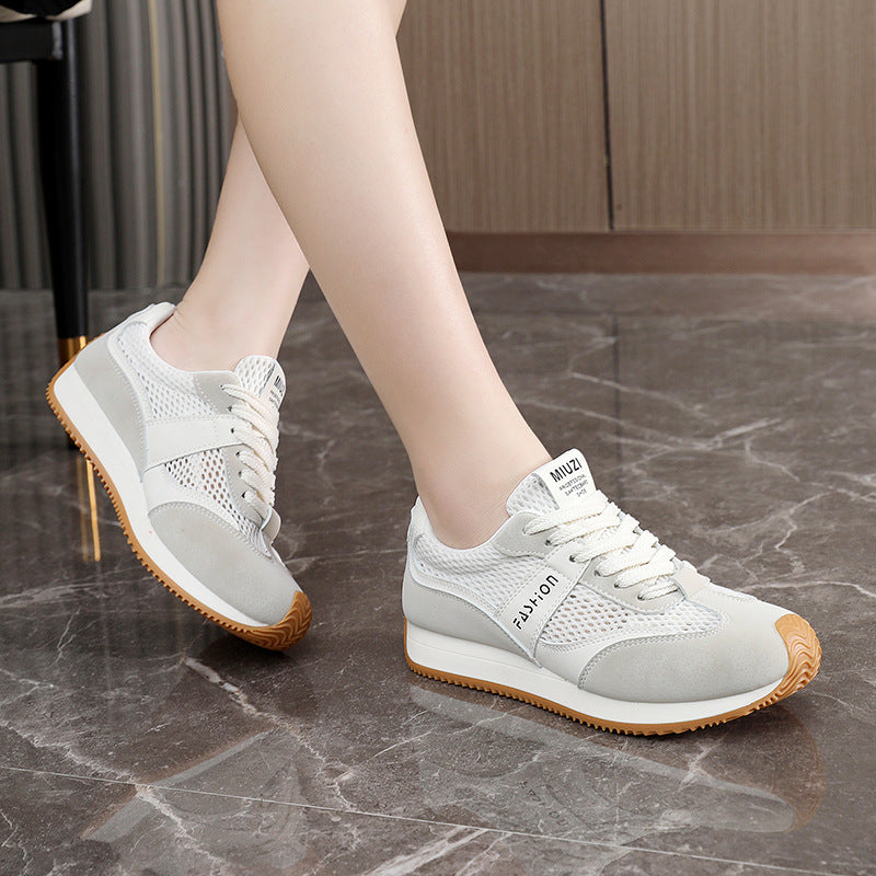 Damen Sportliche Sneakers mit atmungsaktivem Obermaterial und dämpfender Sohle R&B