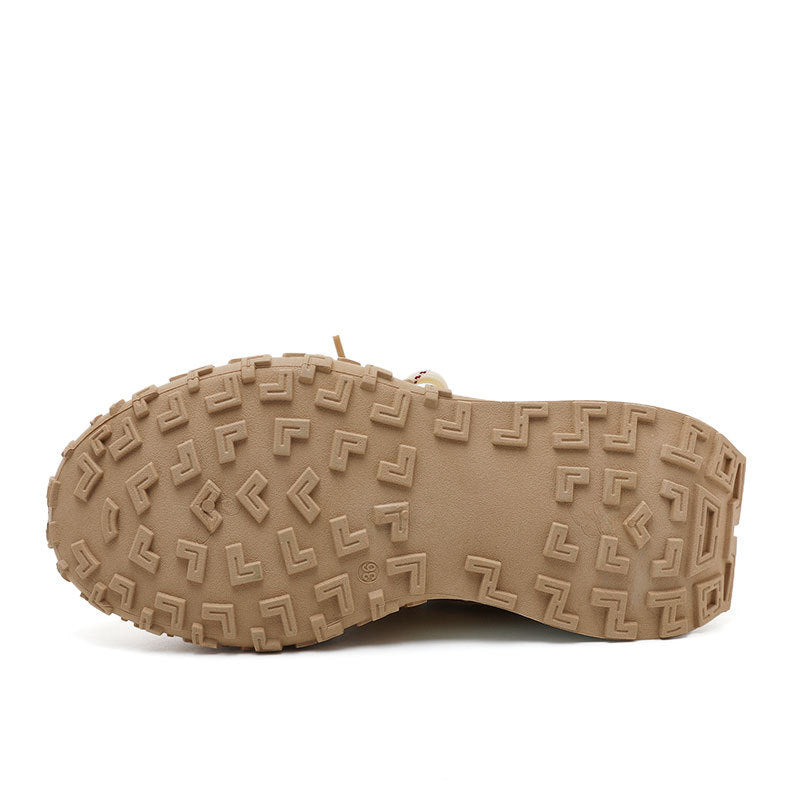 Damen Sportliche Luxus Sneakers mit atmungsaktiver Netzoberfläche und dämpfender Sohle R&B