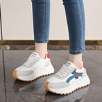 Damen Sportliche Chunky Sneaker mit dämpfender Laufsohle und modischem Design R&B