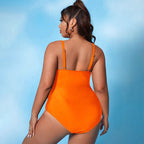 Damen Einteiler Badeanzug mit innovativem Cut-Out Design