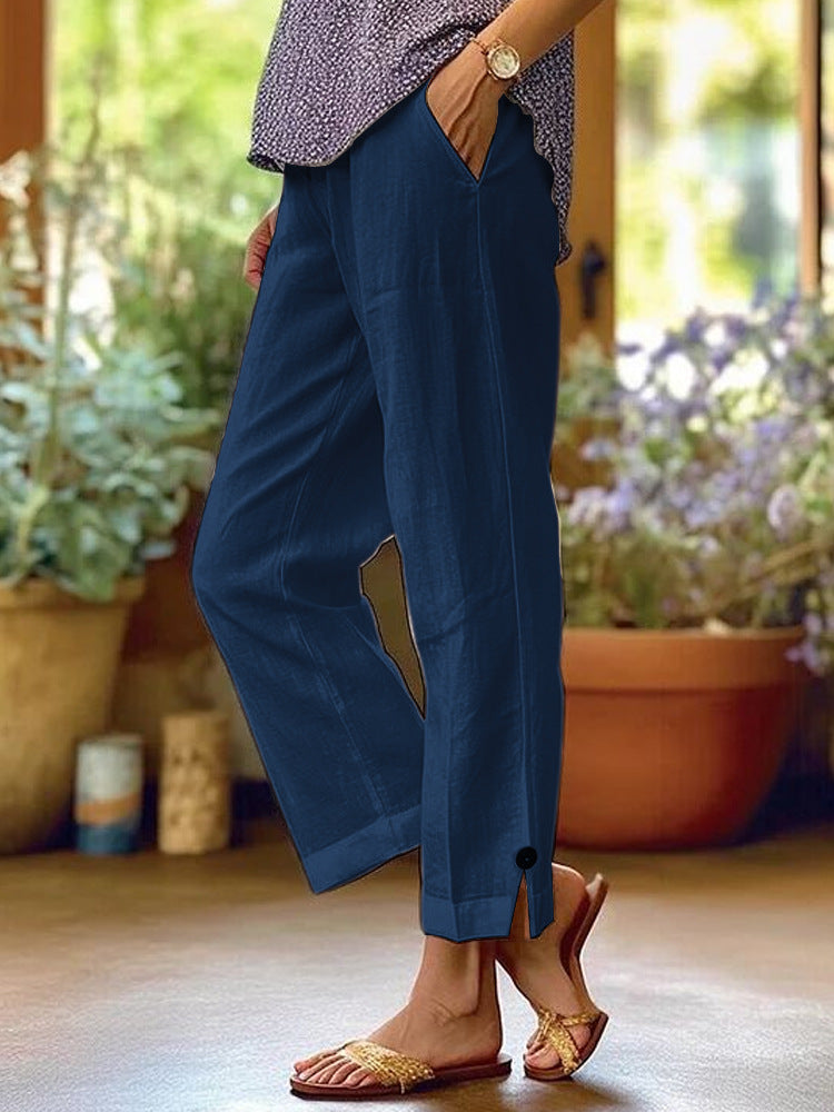 Damen Bequeme Sommerhose R&B