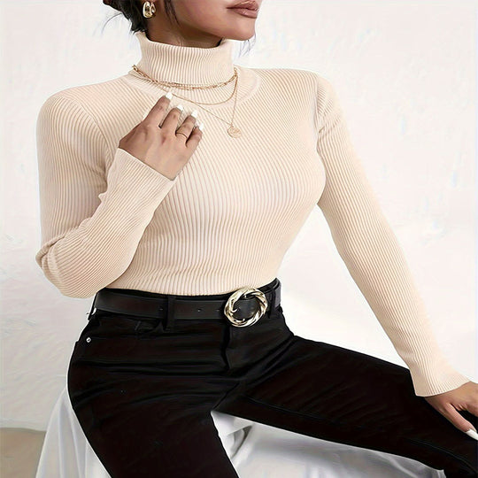 Damen Rollkragenpullover R&B