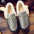 Damen bequeme, gefütterte Clogs mit modischem Steppdesign