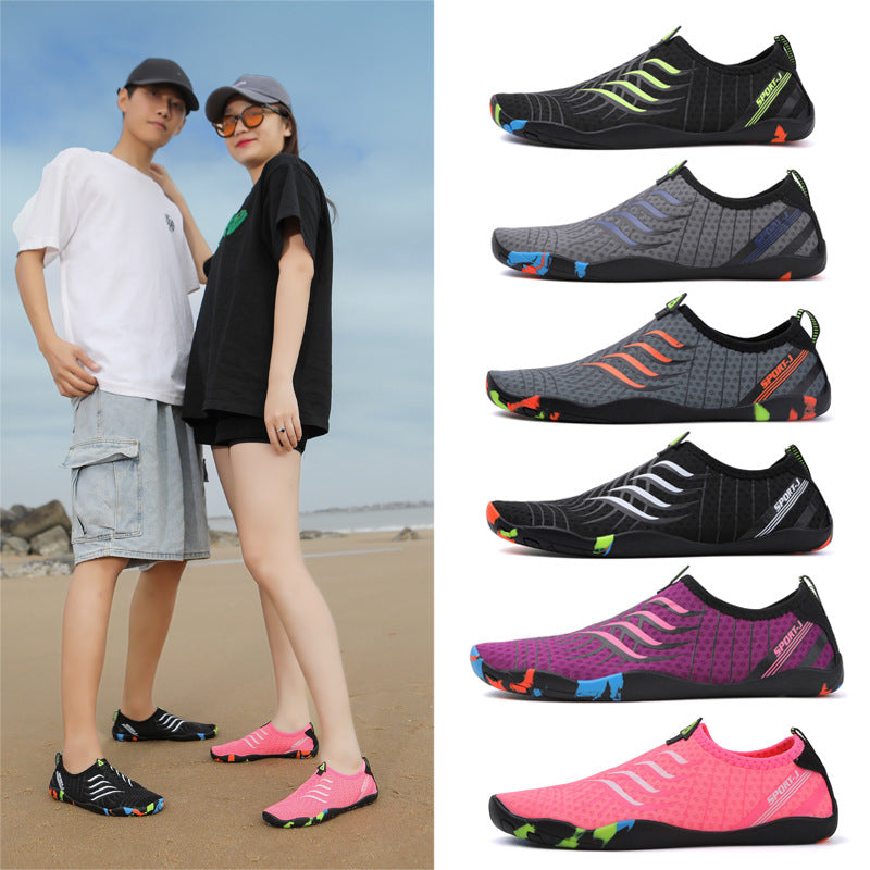Damen Vielseitige Aqua-Badeschuhe mit rutschfester Sohle und flexibler Passform R&B
