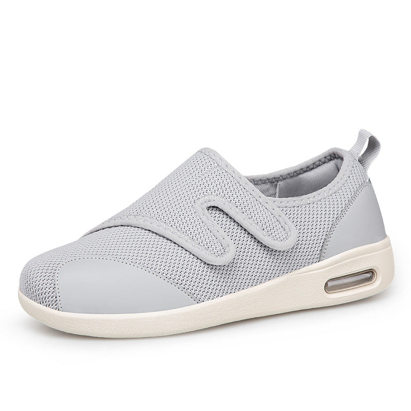 Damen Slip-On Sneakers mit atmungsaktivem Mesh-Obermaterial und dämpfender Sohle R&B