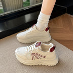 Damen Sportliche Sneakers mit atmungsaktivem Mesh-Obermaterial R&B