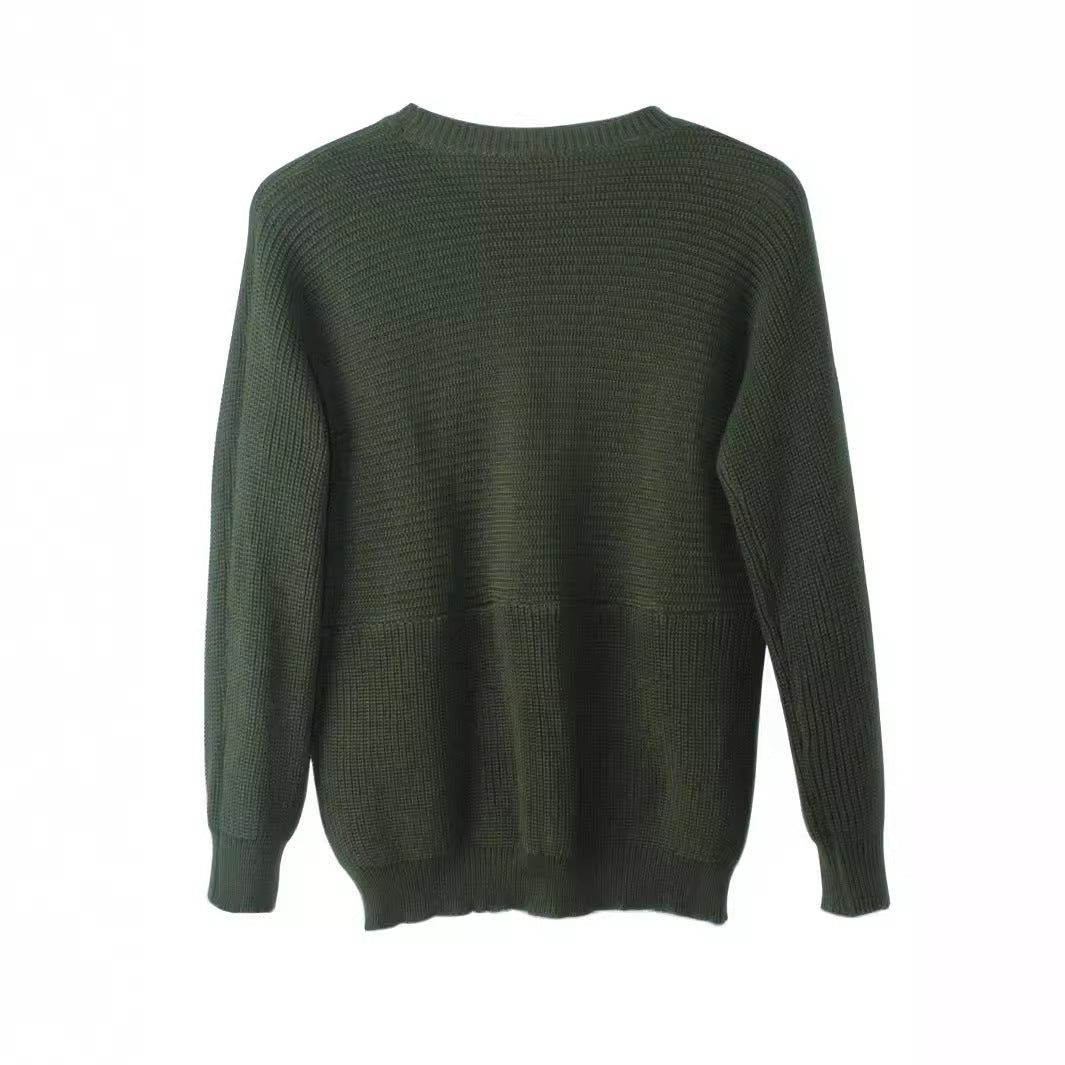 Damen Grobstrickpullover mit lässigem Schnitt und strukturierter Maschenoptik