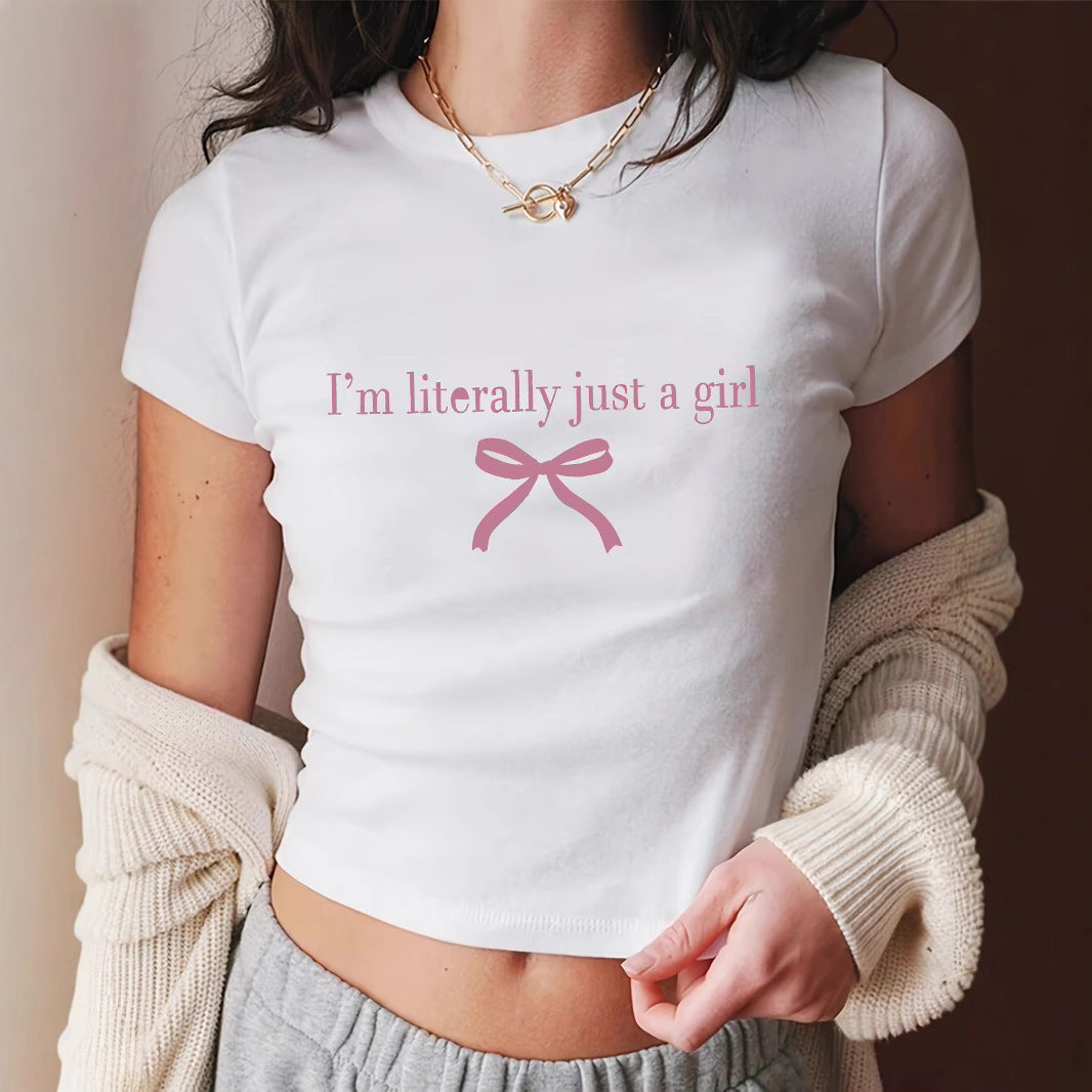 Damen T-Shirt mit künstlerischem Katzenmotiv R&B