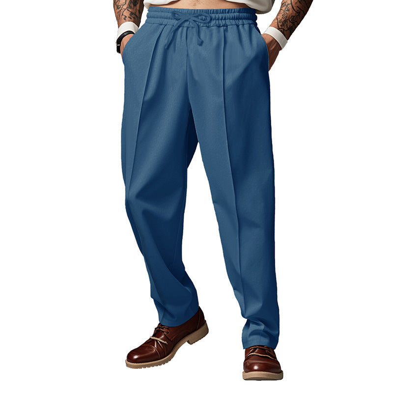 Herren Sportliche Jogginghose mit flexiblem Bund und seitlichen Eingrifftaschen R&B
