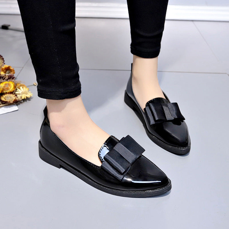 Damen elegante Slipper mit modischem Schleifendetail R&B