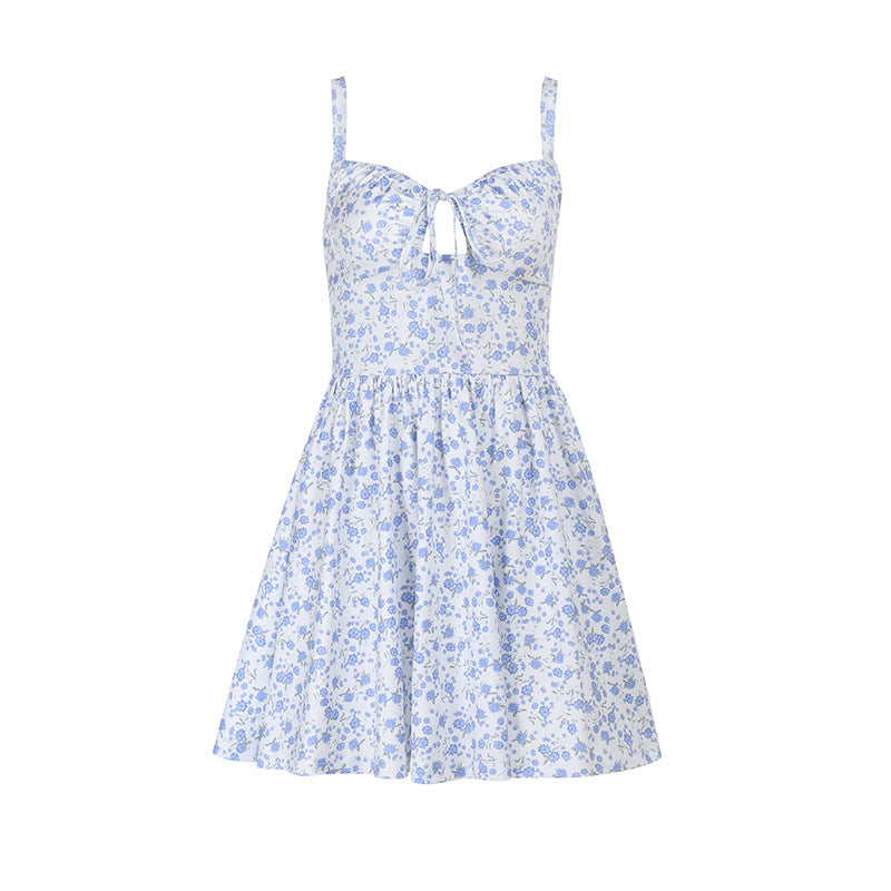 Damen Verspieltes Blumenkleid R&B