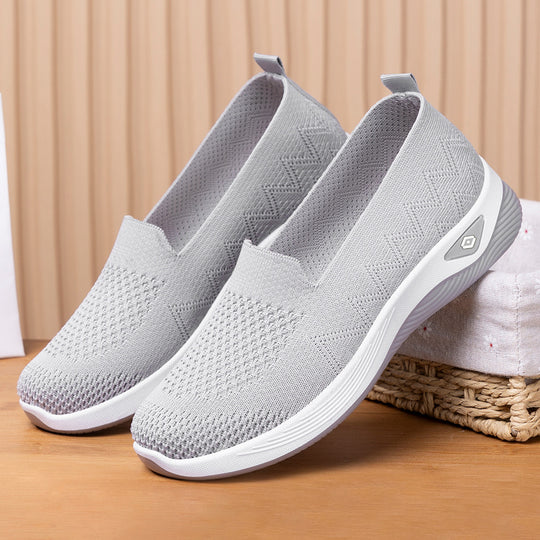 Damen Sportliche Slip-On Schuhe mit flexibler Sohle und atmungsaktivem Obermaterial R&B