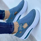 Damen Atmungsaktive Sneaker mit modischem Mesh-Obermaterial und rutschfester Sohle