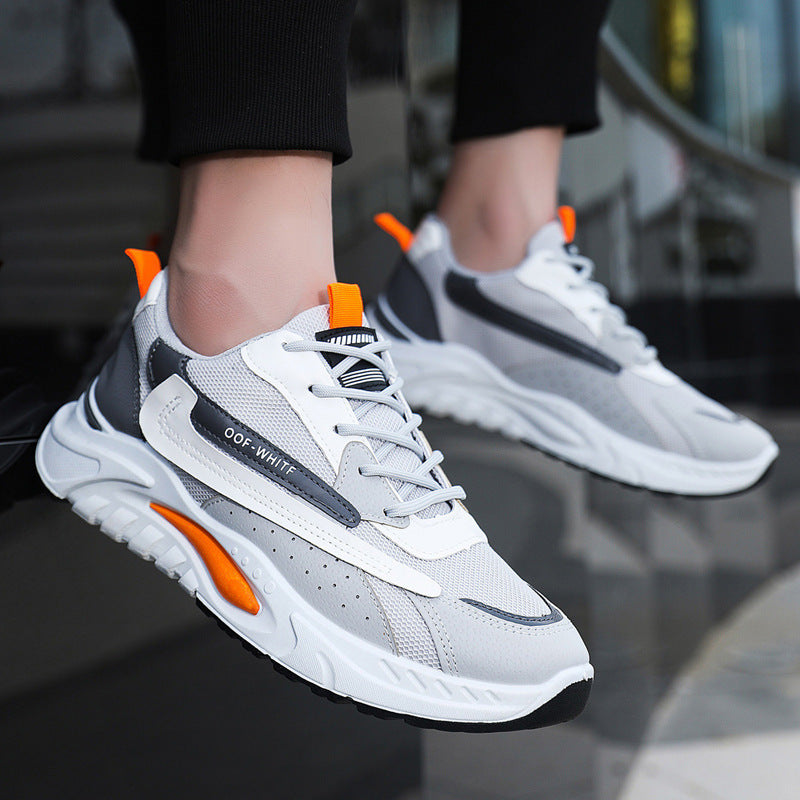 Damen Sportliche Sneakers mit atmungsaktivem Mesh-Obermaterial und flexibler Dämpfung R&B