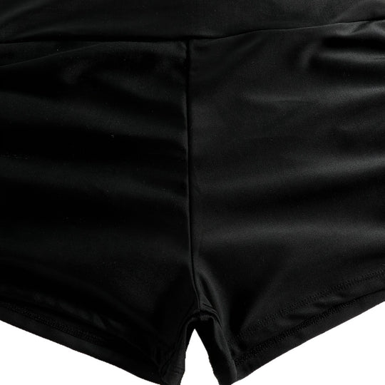 Damen Crop-Bikini Oberteil mit Rüschenbadeshorts R&B