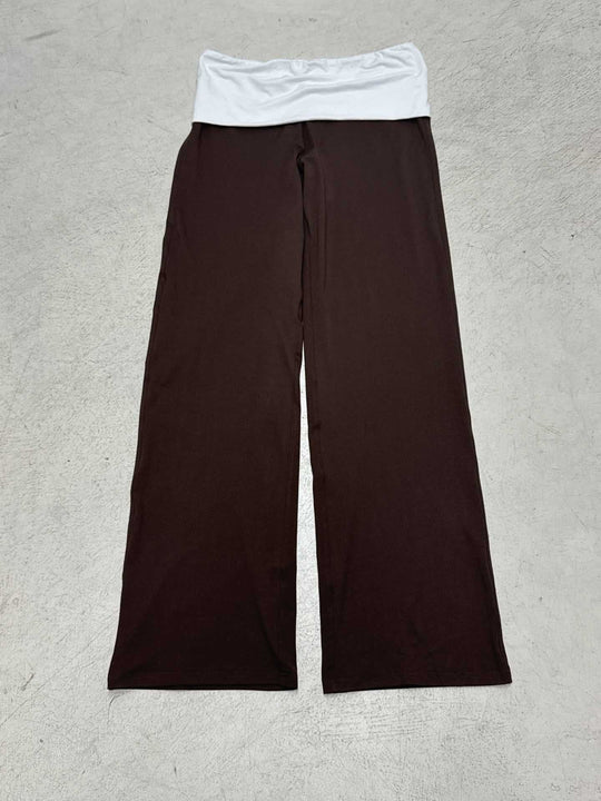 Damen Flared Leggings mit Blumenmuster R&B