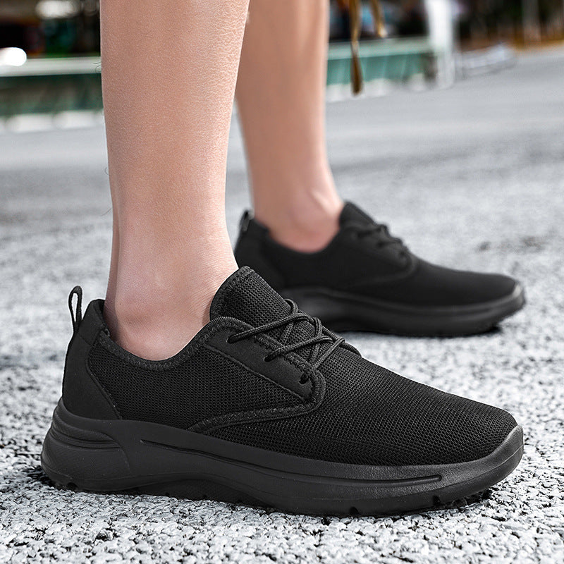 Damen Sneaker mit atmungsaktivem Mesh-Obermaterial und stoßdämpfender Sohle