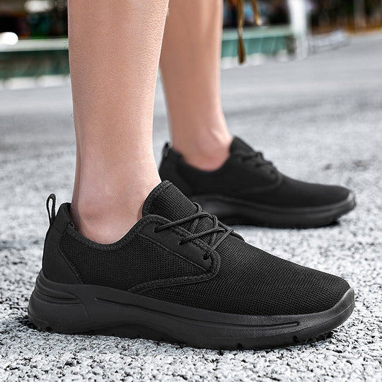 Damen Sportliche Sneaker mit atmungsaktivem Mesh-Obermaterial und dämpfender Sohle R&B