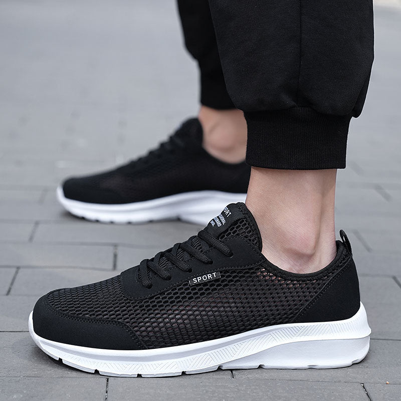 Damen Atmungsaktive Mesh-Sneaker mit flexibler Laufsohle und stabiler Dämpfung