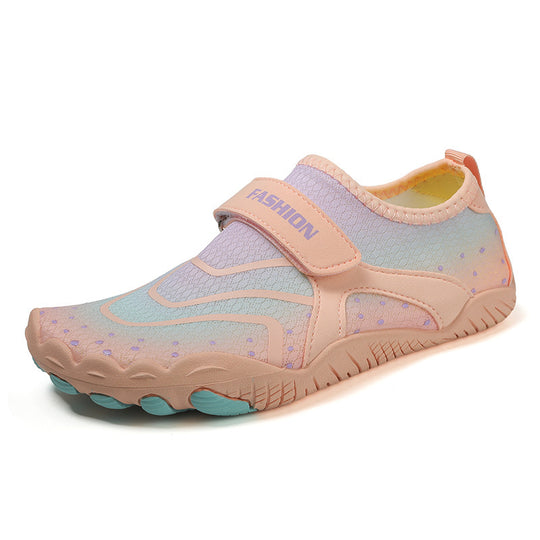 Damen Flexible Aquaschuhe mit verstellbarem Klettverschluss und rutschfester Sohle R&B