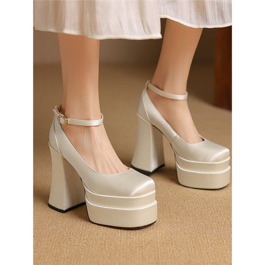 Damen Plateau Sandalen R&B