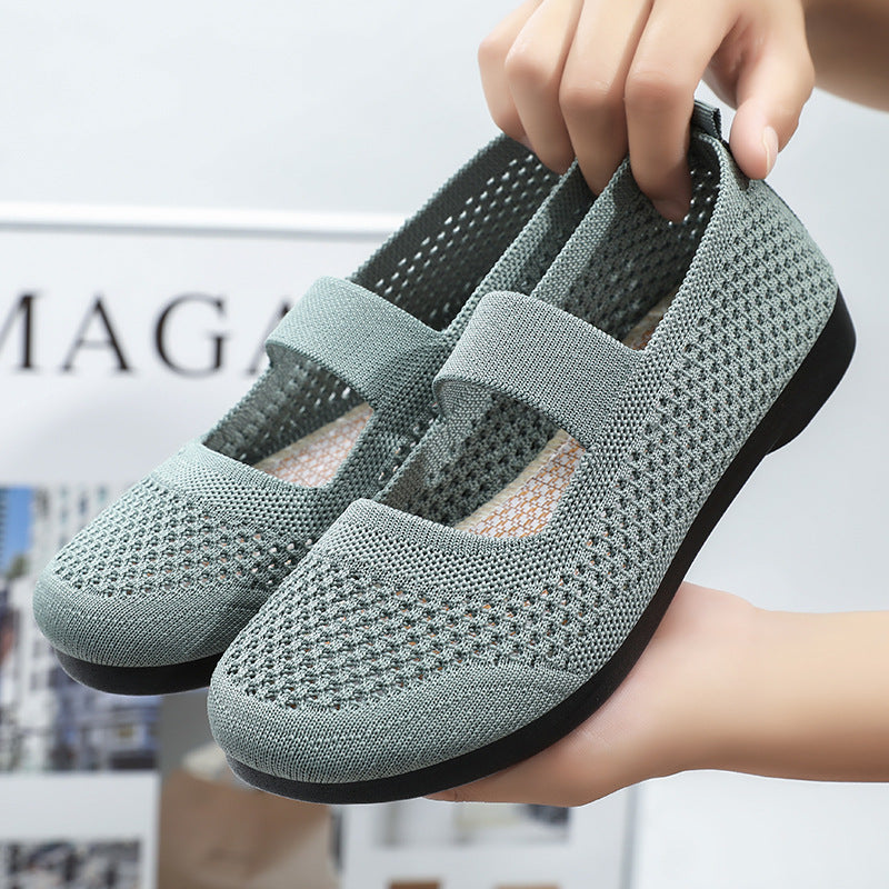 Damen atmungsaktive und leichte Freizeitschuhe R&B