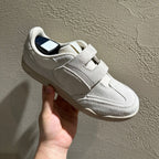 Damen Sportliche Klettverschluss-Sneaker aus weichem Material mit dämpfender Sohle