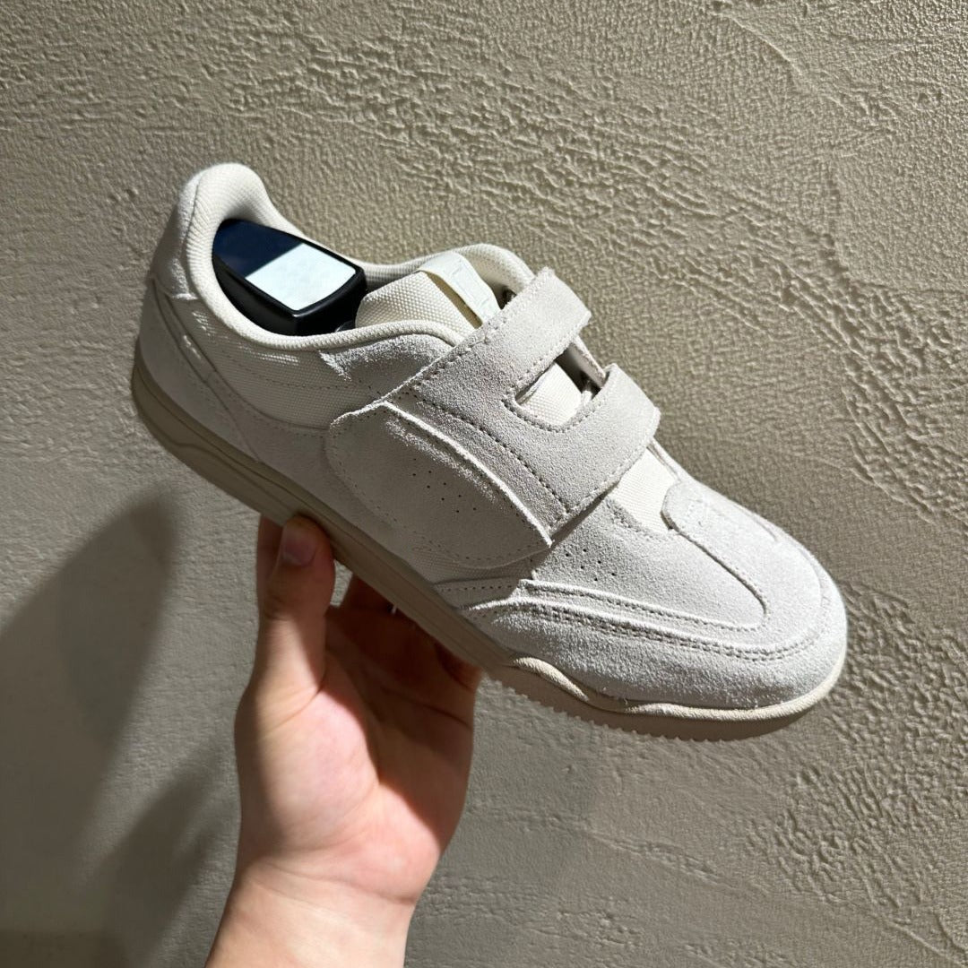 Damen Sportliche Klettverschluss-Sneaker aus weichem Material mit dämpfender Sohle