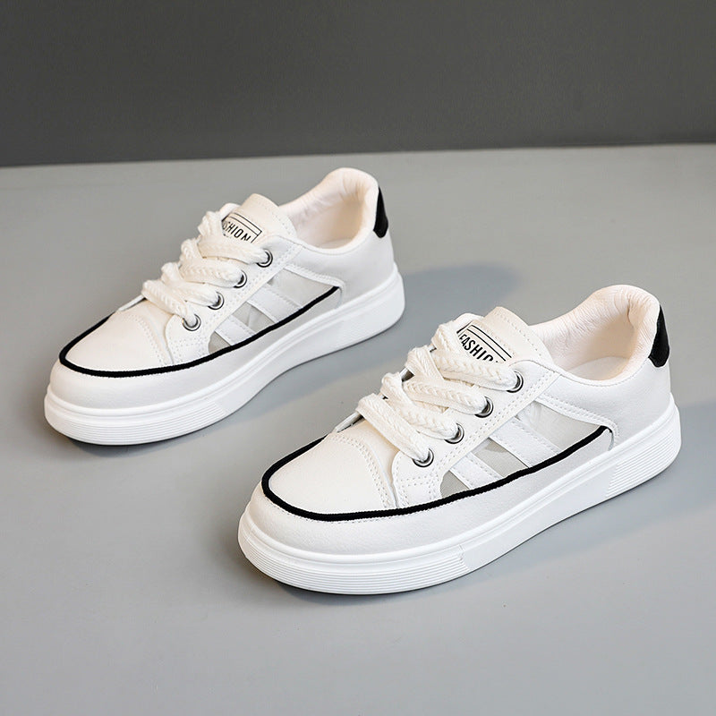 Damen Sportliche Sneaker mit modischem Design und atmungsaktiver Oberflächenstruktur R&B