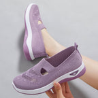 Damen Bequeme und atmungsaktive Knit-Slipper R&B