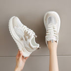 Damen Sportliche Sneakers mit strapazierfähigem Obermaterial und dämpfender Sohle R&B