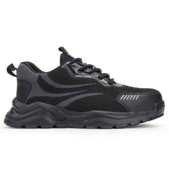 Herren Sicherheits-Laufschuhe mit atmungsaktiver Mesh-Oberfläche und rutschfester Sohle R&B