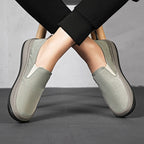 Damen Slip-On Sneakers mit atmungsaktiver Oberflächenstruktur