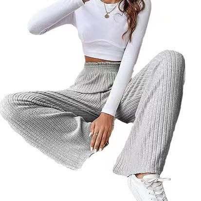 Damen Weite Strickhose R&B