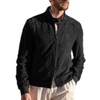 Herren luxuriöse Wildlederjacke R&B