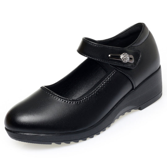 Damen Komfortable und elegante Mary Jane Schuhe mit modischem Riemen R&B
