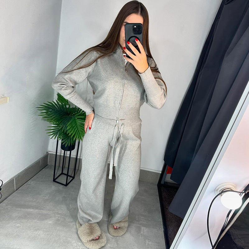 Damen Strick-Loungewear-Set R&B