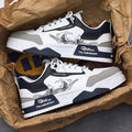 Damen Sportliche Sneakers mit künstlerischem Design und stoßdämpfender Sohle R&B