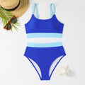 Damen Bikini-Set mit hohem Bund und sportlichem Schnitt R&B