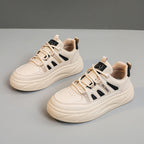 Damen Sportliche Sneakers mit dämpfender Laufsohle und atmungsaktiver Obermaterialstruktur R&B