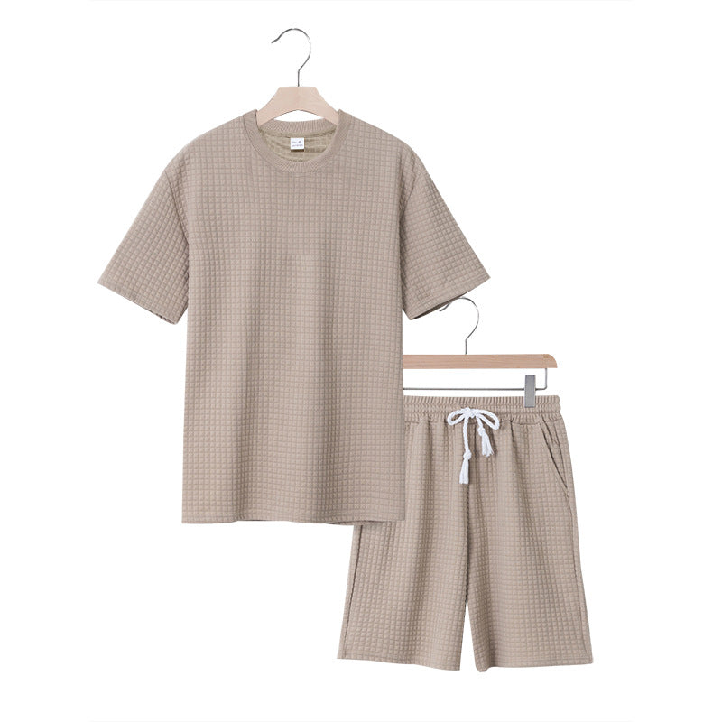 Damen lässiges Freizeit-Outfit aus atmungsaktivem Strukturmaterial R&B