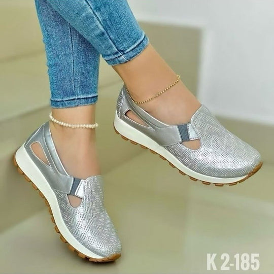 Damen Komfortable und stilvolle Slip-On Schuhe R&B